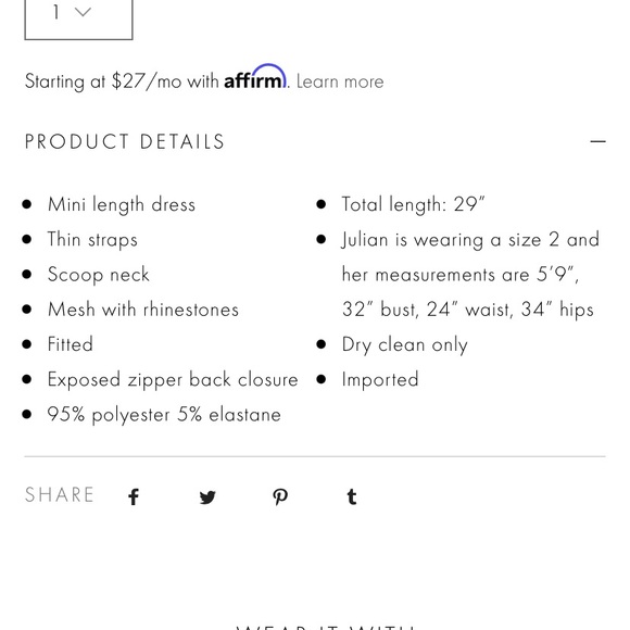 alice + olivia – Nelle Crystal Embellished Mini 4 - Picture 8 of 8